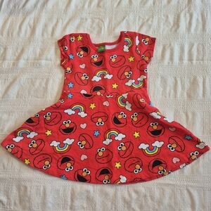 Elmo girls dress size 24 months NWOT